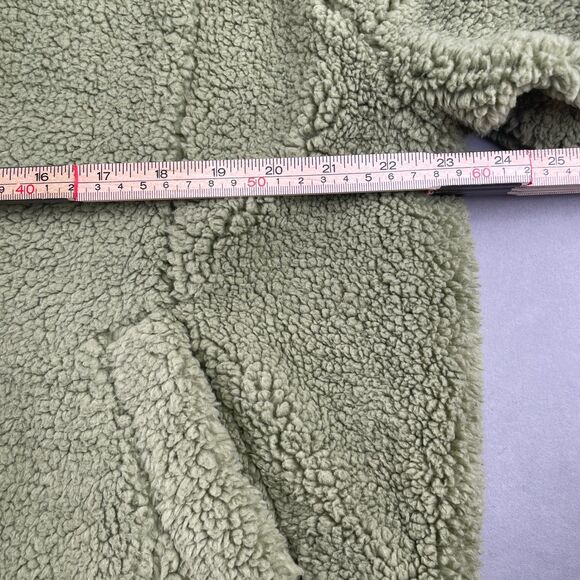 Free People Joplin Jacket Wmns S Pistachio Faux Shearling Sherpa Teddy Luxe Coat - Picture 5 of 8